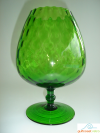 Green Snifter Vase